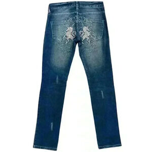 Dolce & Gabbana Unicorn Embroidered Jeans